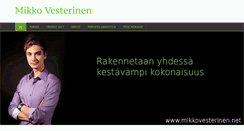 Desktop Screenshot of mikkovesterinen.net